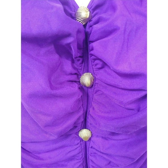 VTG 90s One Piece skirted swimsuit - about a modern medium/size 8- like NEW! - Picture 3 of 7